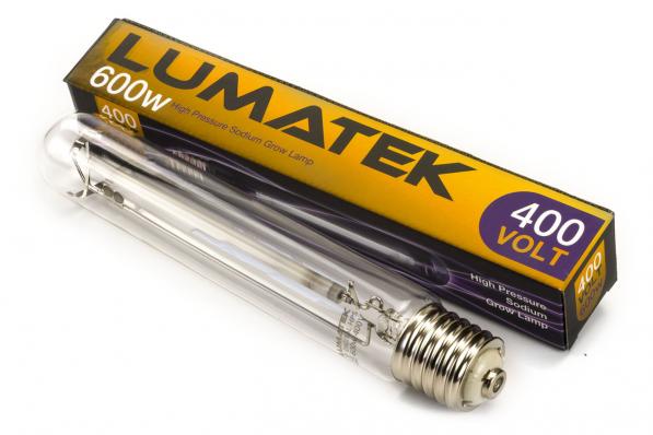 Лампа LUMATEK ДНаТ Dual Spectrum 600W 400V (рост-цветение)