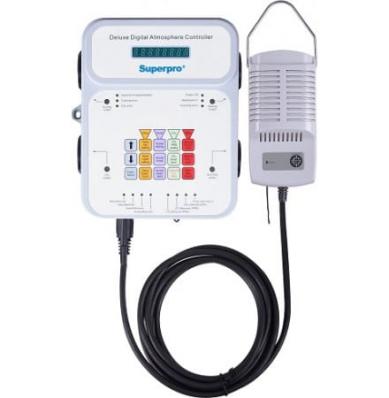 Цифровой контроллер атмосферы + CO2 SuperPro контроллер, DDAC-1, для выращивания растений