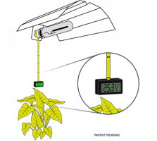 Garden Highpro Medipro теромо-гигрометр, с держателем для розетки E40. -50 / + 70 ° C, относительная влажность 10-99%