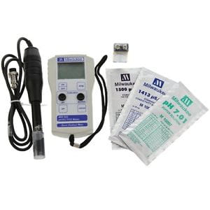 MILWAUKEE электронный измеритель PH+ЕС, ATC 0-50st.C, pH-метр, EC-метр