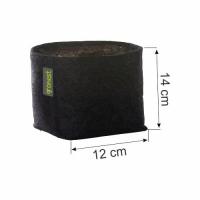 Gronest 2 л, горшок текстильный квадратный, 12x12xh14cm, аналог Smart Pot, Growbag