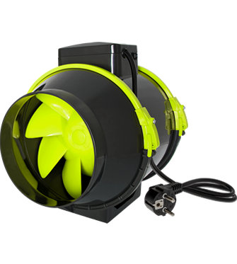 Канальный вентилятор GARDEN HIGHPRO Extractor TT Fan fi100mm, 2-скорости 145/187м3/ч, 21/33W