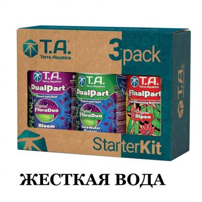 Набор Terra Aquatica DualPart Flora Duo HW (для жесткой воды) 3x0.5 л - GHE