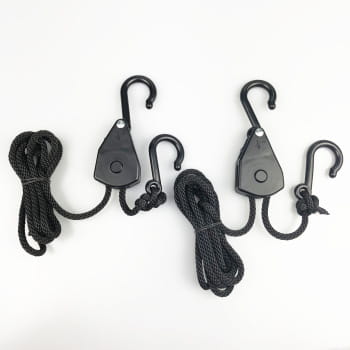 Подвесы с регулируемой высотой, грузоподъемность 5 кг, KLP. 2шт, Rope Ratchet, Light Hanger, Pro Hanger