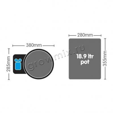 AutoPot SmartPot XL - 4 горшка 18,9л + Бак 47л