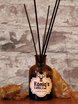 Аромадиффузор König's Candle, AMBER GOLD