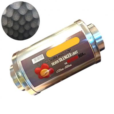 Акустический глушитель, fi-125мм, длина-400мм