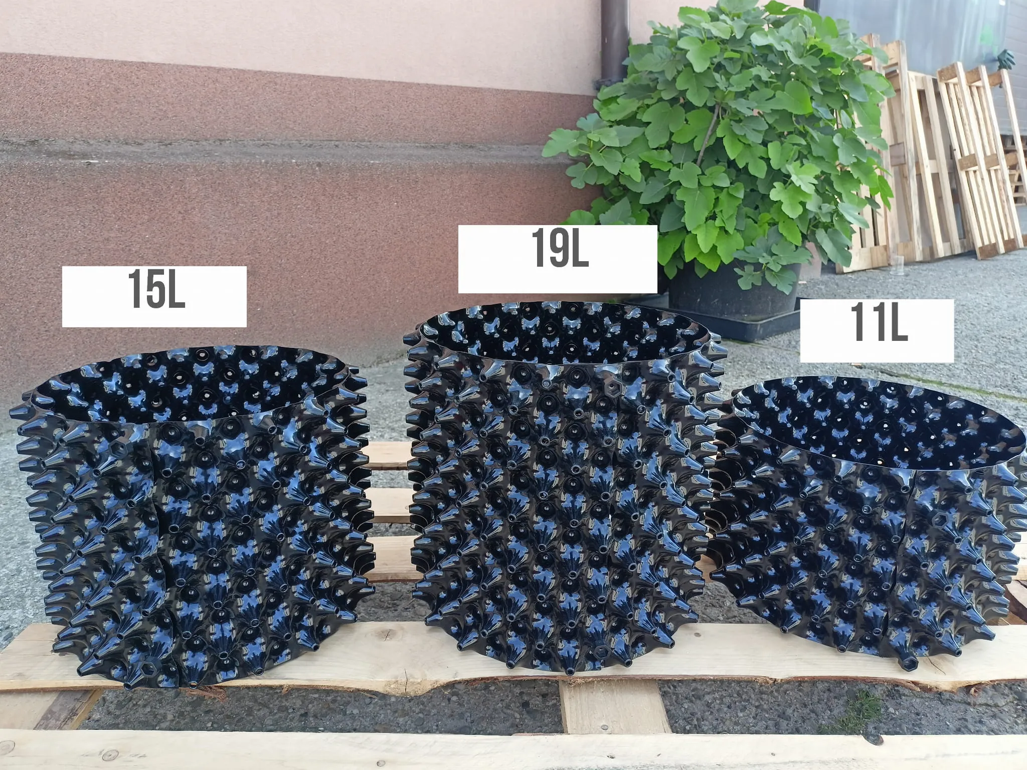 Горшок air-pot ROOT-CUT 11л, fi29xh20,5cm