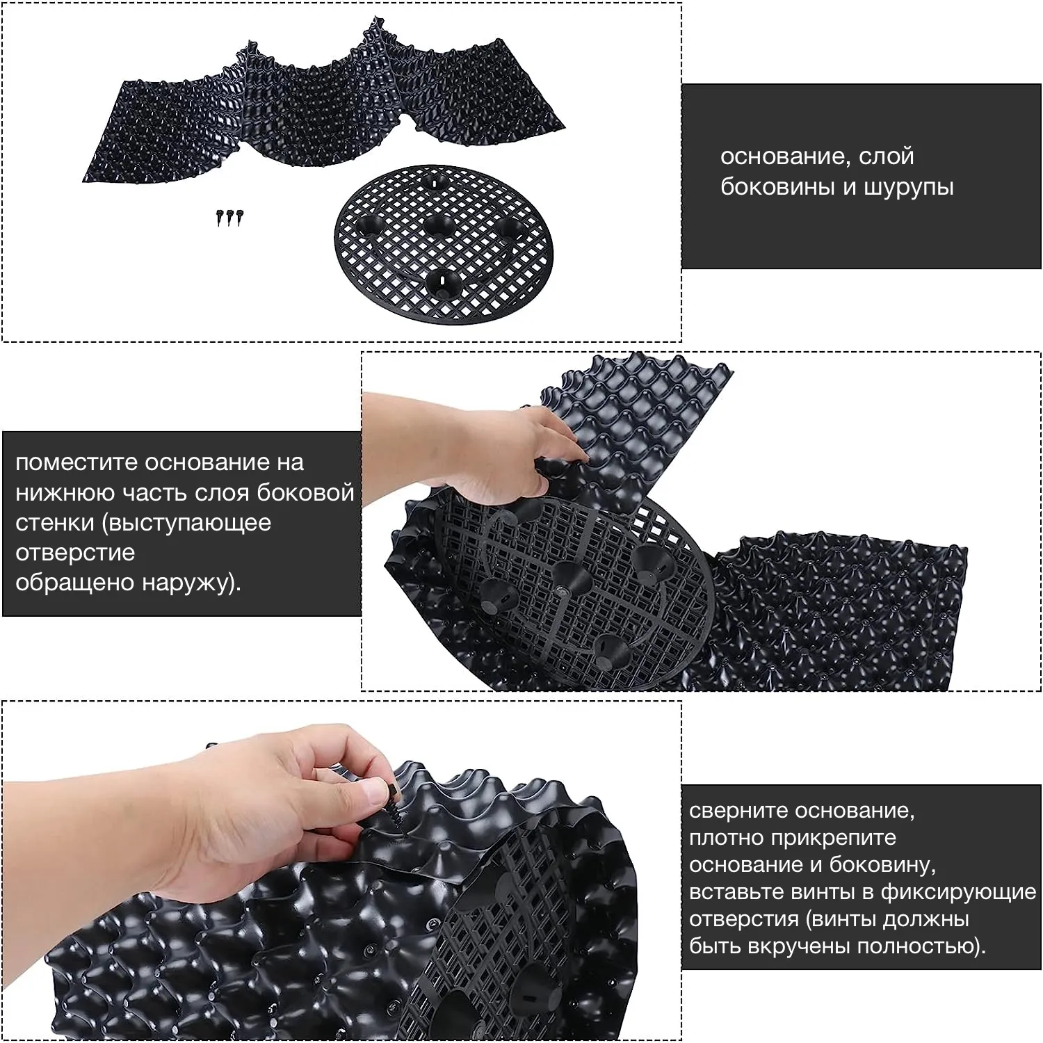Горшок air-pot ROOT-CUT 15л, fi29xh25,5cm