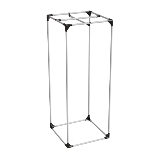 Herbgarden 50 White - Гроубокс 50x50x130 см