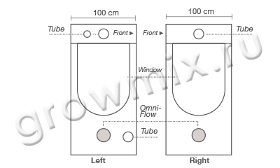 Гроубокс HomeBox Ambient Q100 (100x100x200см)