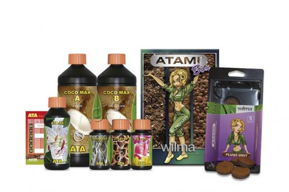 Набор удобрений и стимуляторов ATAMI COCOMAX + Rootfast, PK13 / 14 Atazyme. (Коко)