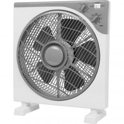 Вентилятор Box Fan Cornwall Electronics, 230v, 3 скорости, 50W, 40x40x13см, fi-30см
